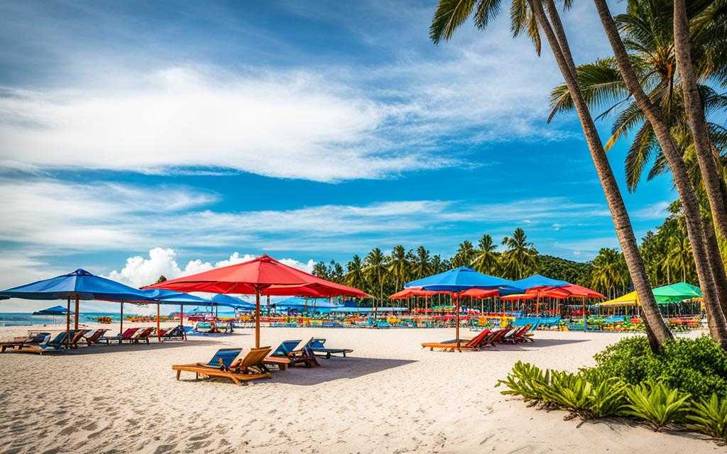 Fasilitas Pantai Talang Siring Fasilitas Pantai Talang Siring