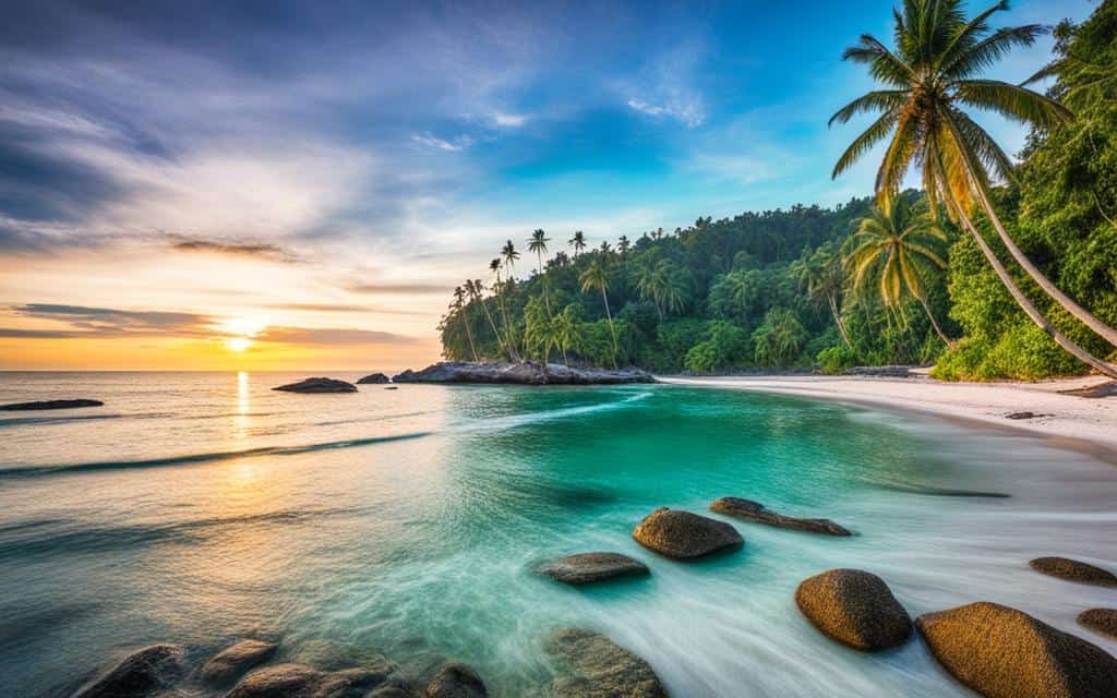 objek wisata pantai ujung sibolga