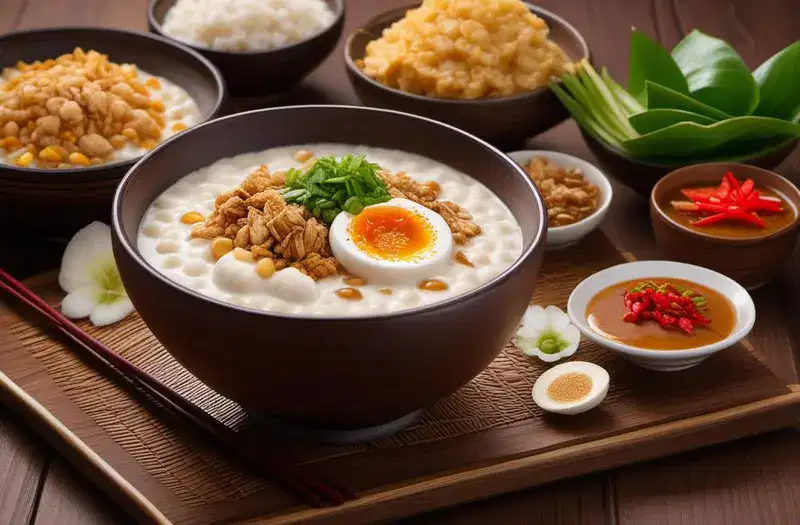 4. Bubur Gurih di Jakarta Barat untuk Pecinta Rasa Kuat