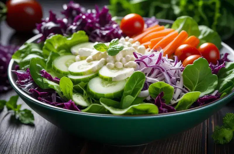 Cara Membuat Salad Sayur dengan Mayonaise yang Segar