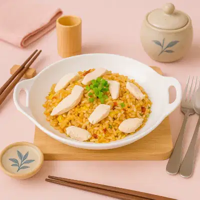 Nasi Goreng XO Ayam dari Dimpot