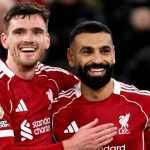 An image of Robertson and Salah