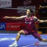 Jonatan Christie gagal ke babak selanjutnya 4