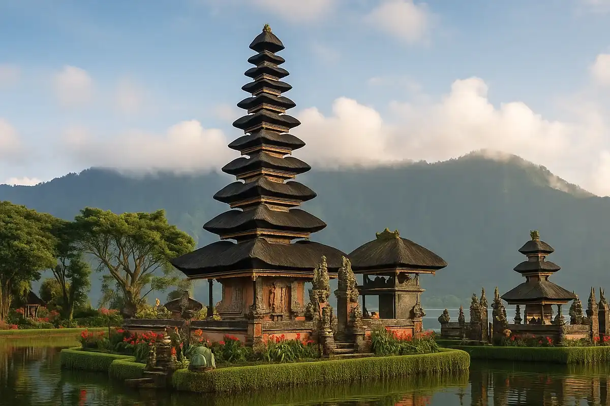 Destinasi Wisata Asia Terbaik , termasuk Bali, yang menawarkan pesona unik dari kekayaan sejarah, keindahan alam, dan budaya lokal.