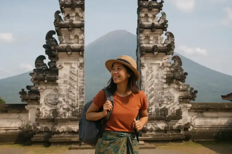 Tips Liburan ke Bali Hemat , yang menunjukkan bahwa pengalaman liburan menyenangkan tidak harus mahal.
