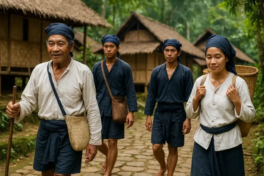 Wisata Budaya Suku Baduy yang mencerminkan kekayaan warisan budaya lokal.