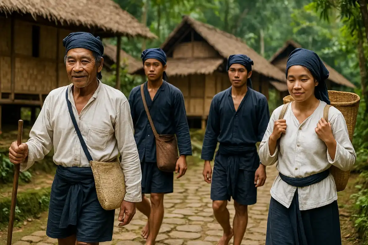 Wisata Budaya Suku Baduy yang mencerminkan kekayaan warisan budaya lokal.