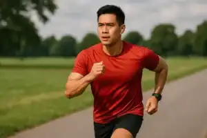 Meningkatkan stamina saat lari membutuhkan pendekatan holistik yang mencakup fisik, nutrisi, dan pemulihan yang baik.