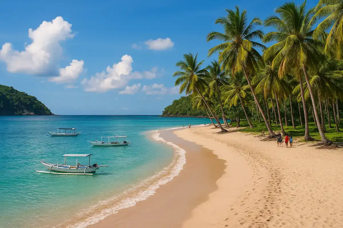Wisata pantai Indonesia menawarkan keindahan alam yang luar biasa, dari pasir putih hingga air laut jernih, menjadikannya destinasi sempurna untuk liburan yang menyejukkan dan penuh petualangan.