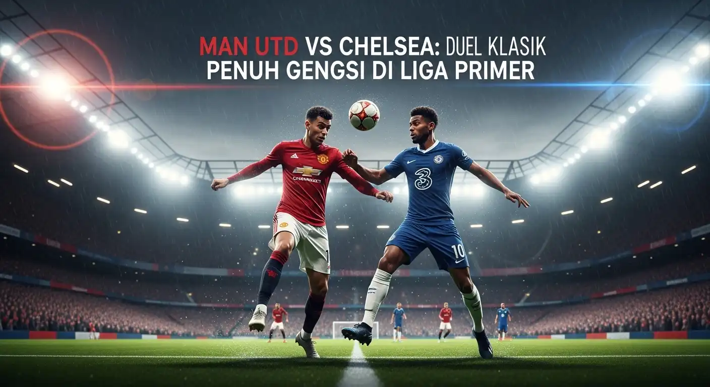 Man Utd vs Chelsea: Duel Klasik Penuh Gengsi di Liga Primer