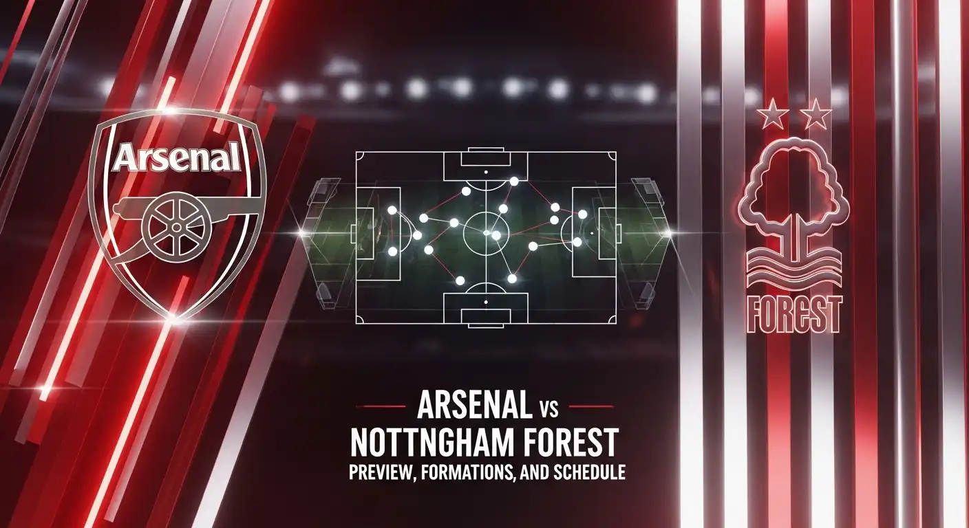 Arsenal vs Nottingham Forest: Preview, Formasi, dan Jadwal