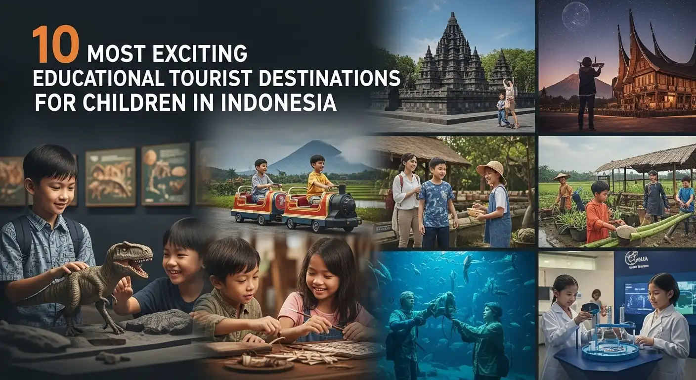 10 Tempat Wisata Edukasi Anak di Indonesia Paling Seru