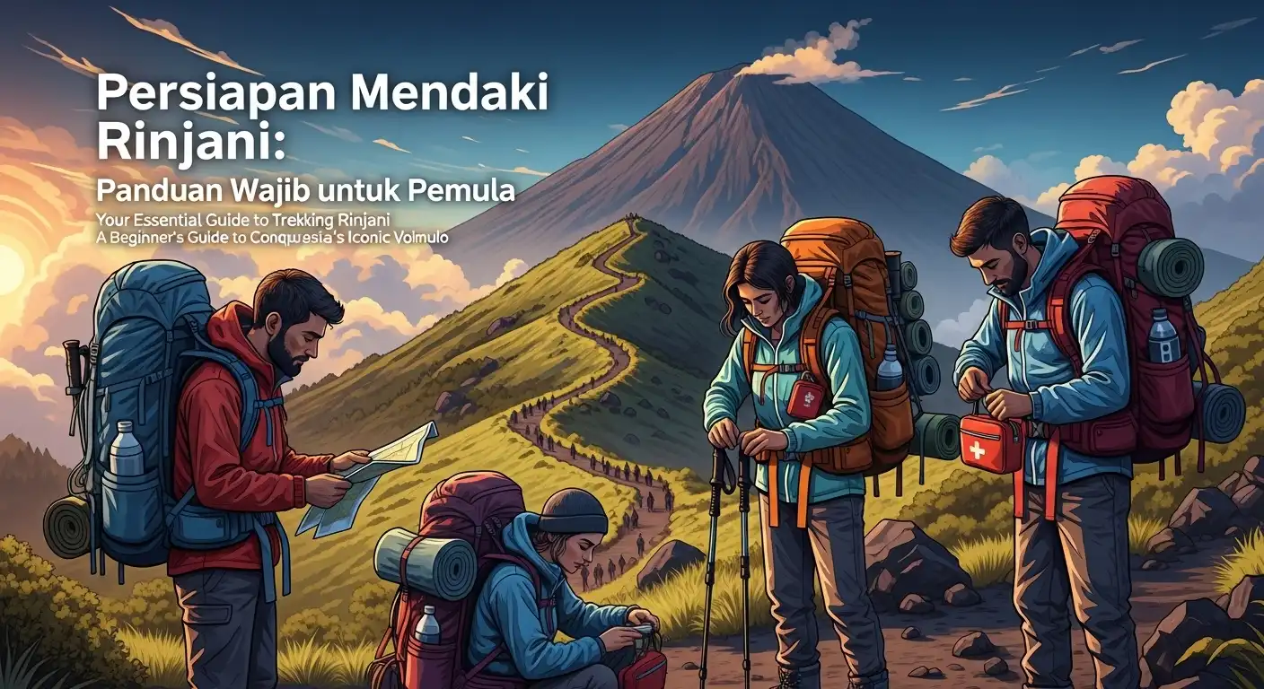 Persiapan Mendaki Rinjani: Panduan Wajib untuk Pemula