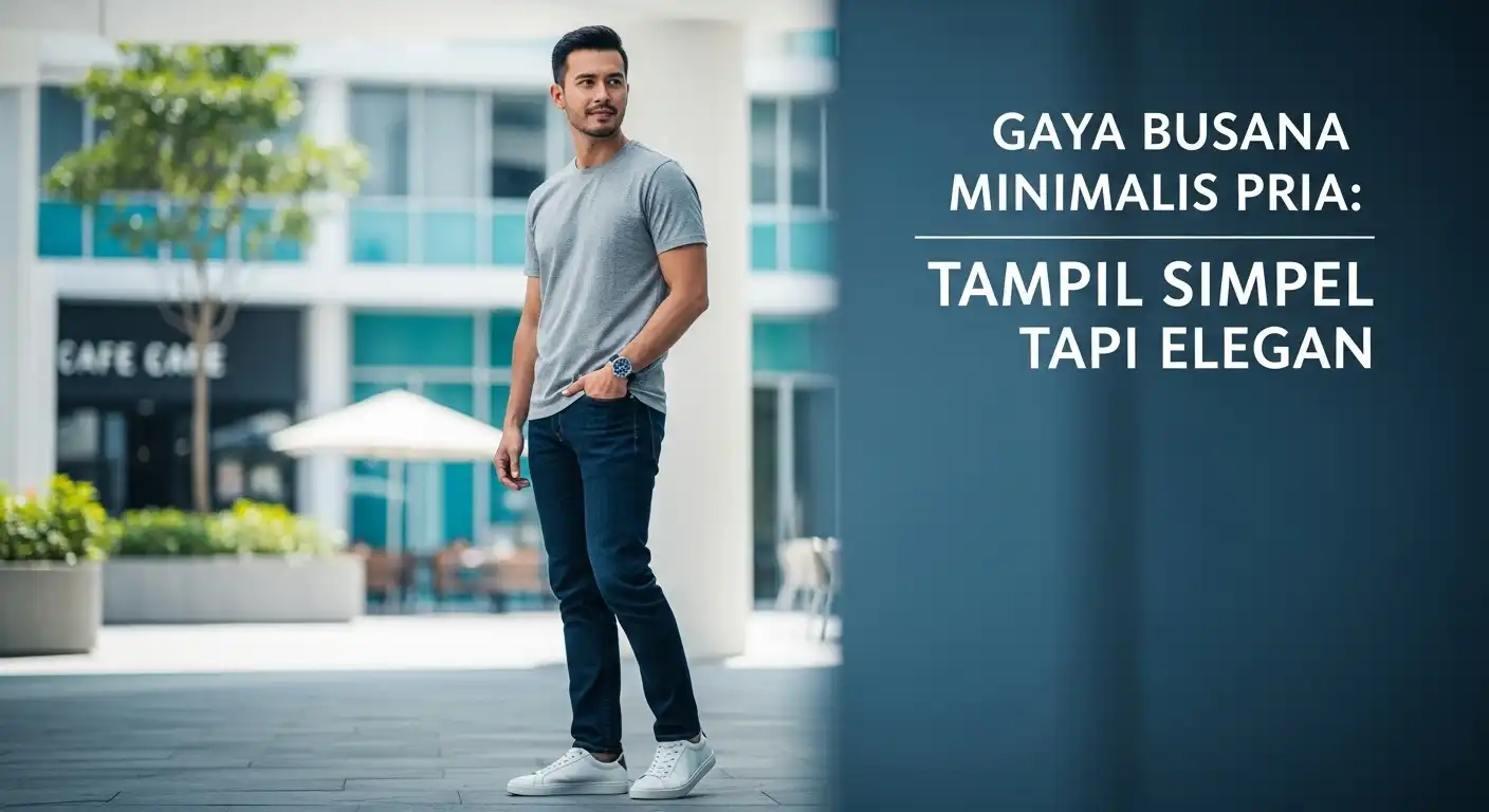 Gaya Busana Minimalis Pria: Tampil Simpel tapi Elegan