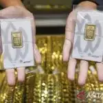 Harga emas Antam naik beruntun1a