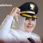 terjaring ott bupati pekalongan fadia arafiq tiba di gedung kpk mgz