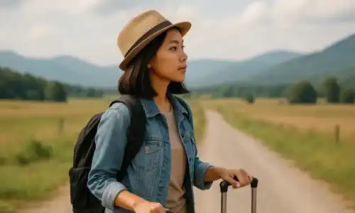 Dari persiapan matang hingga menikmati kebebasan di jalan, gambar ini membuktikan bahwa traveling solo bisa jadi pengalaman paling membangun dan menyenangkan.