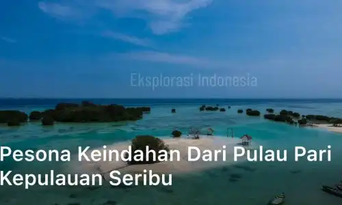 Pesona Keindahan dari Pulau Pari Kepulauan Seribu