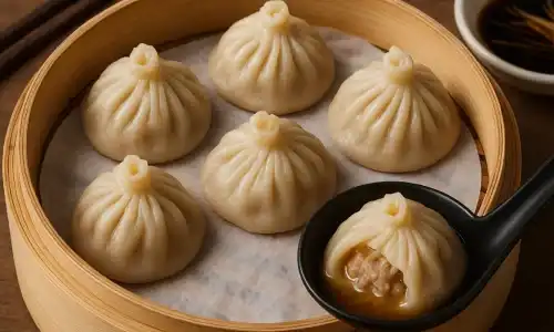 Menikmati xia long pao atau xia long bao tidak hanya soal rasa, tetapi juga pengalaman.