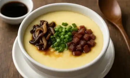 Steam telur Hongkong sebagai hidangan tradisional yang memadukan kesederhanaan bahan dan kehalusan teknik memasak khas kuliner Tionghoa.