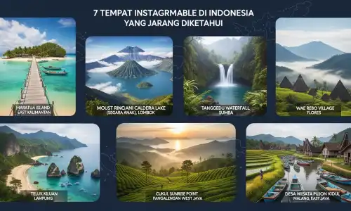 7 Tempat Instagramable di Indonesia yang Jarang Diketahui