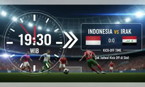 Jam Berapa Indonesia vs Irak? Cek Jadwal Kick Off di Sini!