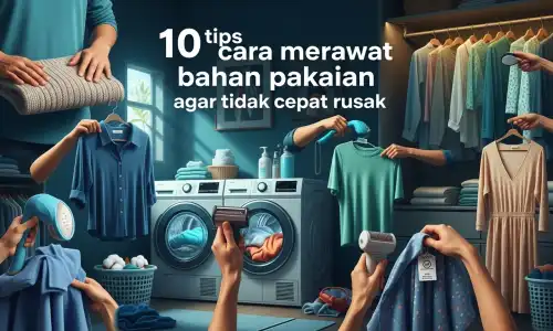 10 Tips cara merawat bahan pakaian agar tidak cepat rusak