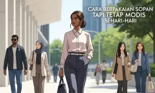 Cara Berpakaian Sopan Tapi Tetap Modis Sehari-hari