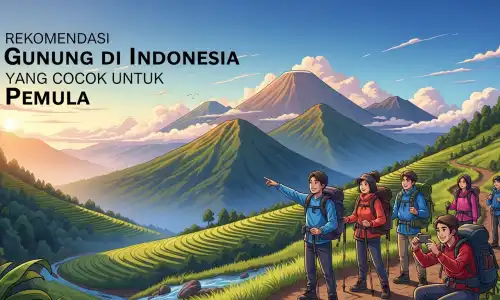 Rekomendasi Gunung di Indonesia yang Cocok untuk Pemula