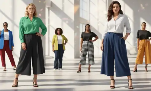 Padu Padan Celana Kulot untuk Orang Gemuk Agar Ramping