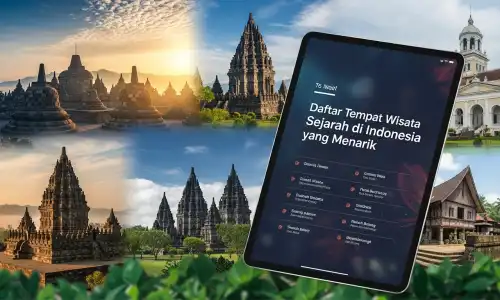 Daftar Tempat Wisata Sejarah di Indonesia yang Menarik