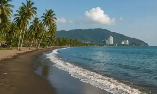 Pantai Padang terkenal karena ombaknya yang stabil dan menjadi destinasi favorit bagi pecinta pantai dan olahraga air.