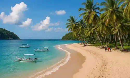 Wisata pantai Indonesia menawarkan keindahan alam yang luar biasa, dari pasir putih hingga air laut jernih, menjadikannya destinasi sempurna untuk liburan yang menyejukkan dan penuh petualangan.